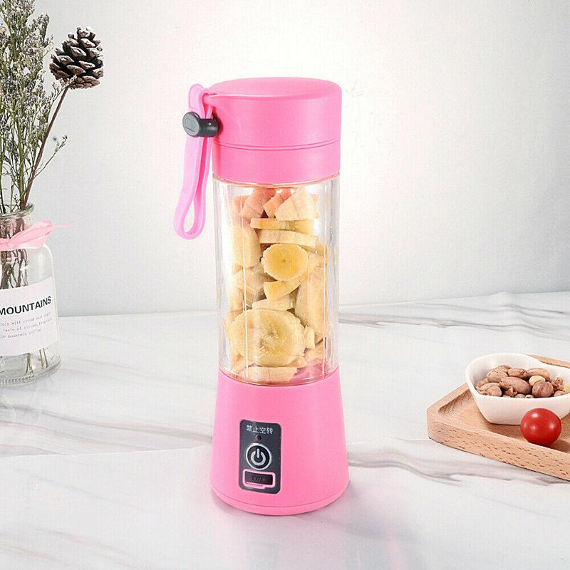 Portable Juice Shaker Blender Bottle  USB Electric Fruit Juicer Maker Gift