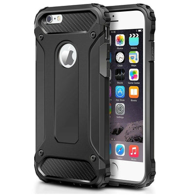 For iPhone 6 & iPhone 6S Case - Dual Layer Hybrid Shockproof Hard Armor Cover