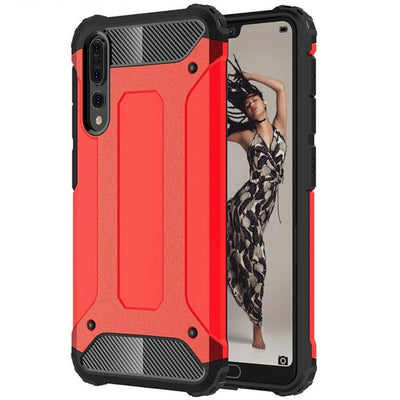 For Huawei P20 / Pro Lite Case - Dual Layer Hybrid Shockproof Hard Armor Cover