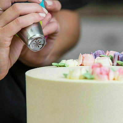 18pcs Fondant Baking Tool Pastry Bags Icing Cream Piping Cake Decorating Tools