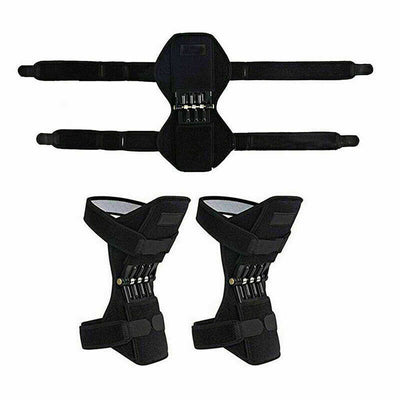 2PCS Power Spring Knee Pads brace Leg Support Rebound Lift Stabilizer Joint New