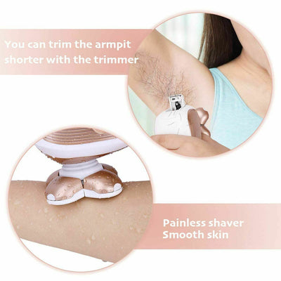 Women's Hair Remover Electric Epilator Shaver Razor Face Leg Bikini Line Trimmer