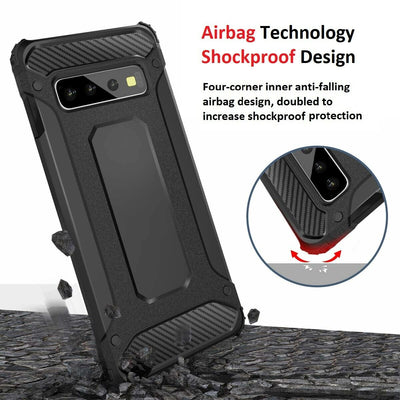 For Samsung Galaxy S10 S10e Case - Tough Heavy Duty Shockproof Hard Armor Cover