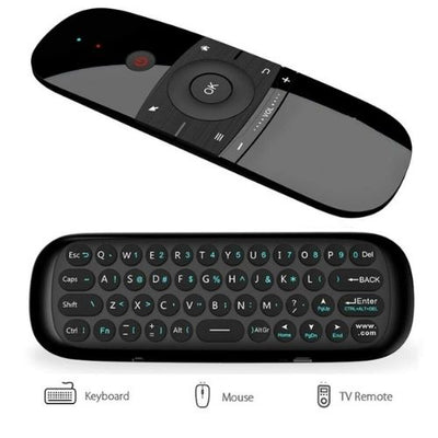 Wireless Keyboard Fly Mouse With Multifunctional Remote for Android TV Laptop