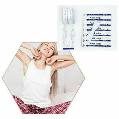 60pcs New Nasal Strip Breath Way Right Stop Snoring Easier Clear Strips night CA