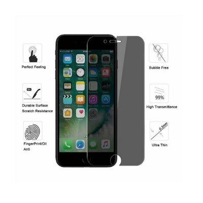 Privacy Anti-Spy Tempered Glass Screen Protector for iPhone 8 7 6S 6 SE 2020