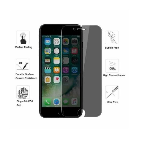 Privacy Anti-Spy Tempered Glass Screen Protector for iPhone 8 7 6S 6 SE 2020