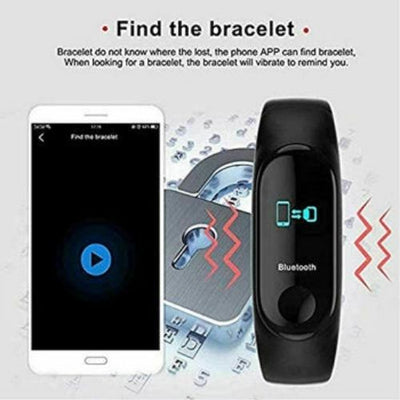 Waterproof Sport Health Fitness Smart Watch Activity Tracker Wrist Band Bracelet