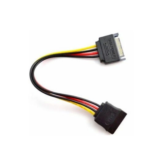 SATA Power 8 inch 8in 15 PIN Serial ATA Power Extension Internal Cable MF