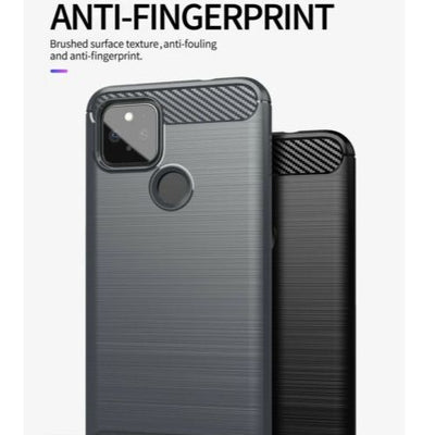 For Google Pixel 5 - Case Carbon Fiber Protective Shockproof Soft TPU Cover