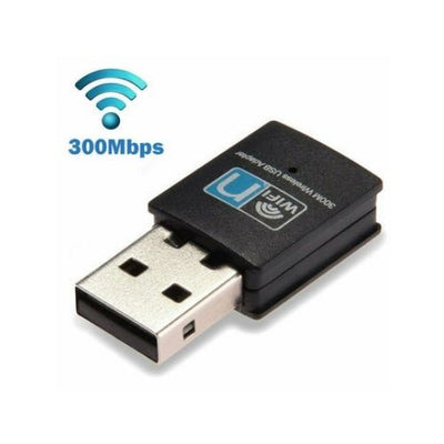 USB Wireless N WiFi Adapter Dongle Network LAN Card 802.11n 300Mbps For Windows