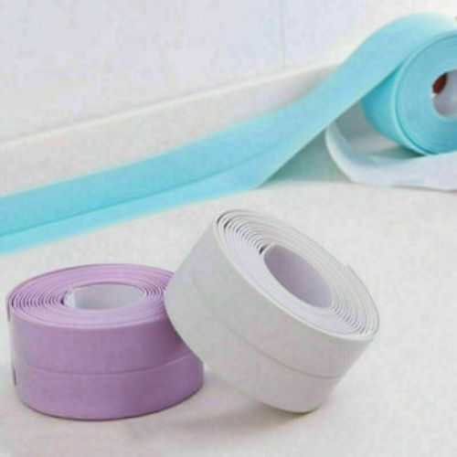 Self Adhesive Waterproof Sealant Caulk Strip Sealing Tape Kitchen Toilet Bathtub