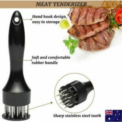 Meat Tenderizer Stainless Steel 21 Needles For Steak Beef, Chicken Heavy Duty x2