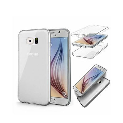 For Samsung Galaxy Case Shockproof 360 Protective Thin TPU Clear Cover