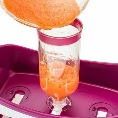 Squeeze Station with Storage Bags Infant Baby Fresh Fruit Juice Food Maker home