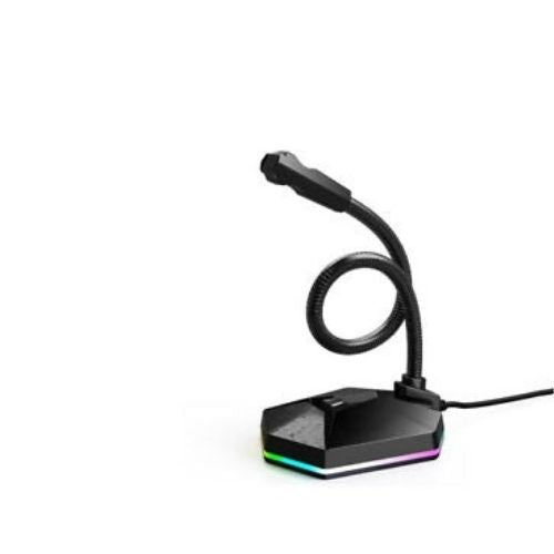 Gaming RGB Desktop USB Microphone Voice Recording Speech Recognition Streaming