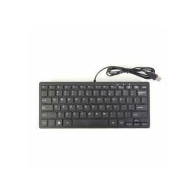 Ultra Thin Wired USB Mini PC Keyboard for PC Apple Mac Laptop Notebooks