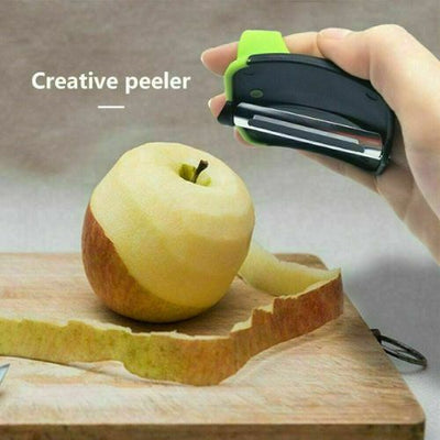 New Fruit Peeler Double Finger Cutter Blade Slicer Grater Soft Vegetable Peeler