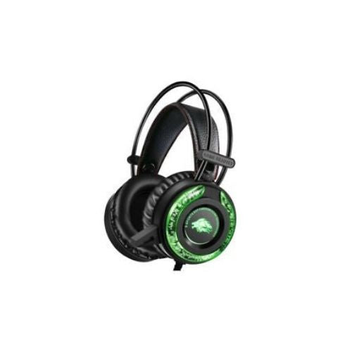 USB Wired Gaming Stereo Headset Wired Over Ear Gaming Noise Cancelling LED