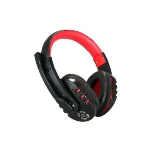 Wireless Gaming Headset Bluetooth Headphone Ear Cup Mic for Smart Phones Tablet