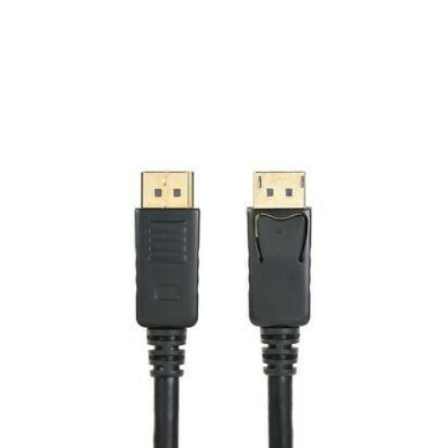 6FT Display Port Display DP Male to Male Cable Cord Adapter Video Audio Black