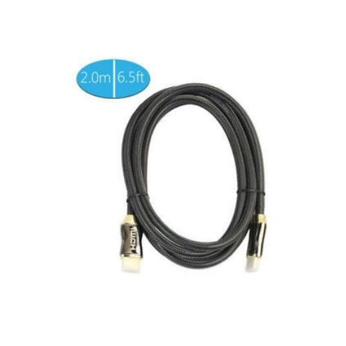 Premium 4K HDMI Cable 2.0 High Speed Gold Plated Braided Lead 2160P 3D HDTV UHD