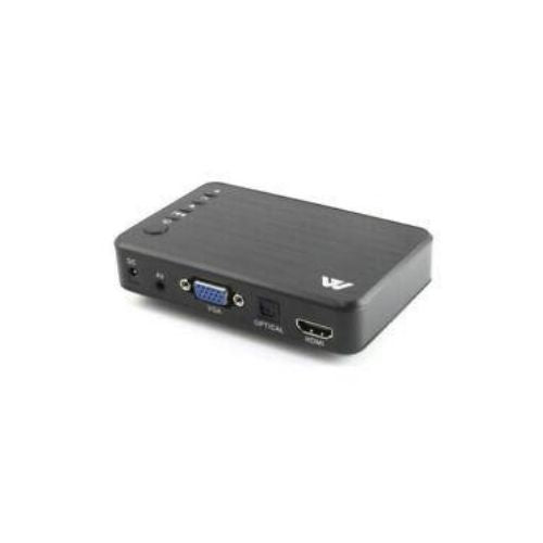 Full HD 1080P USB External HDD/SD Media Player VGA HDMI MKV RMVB Audio Video