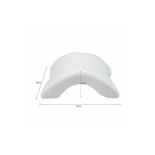 Arm Cuddling Curved Memory Foam Pillow Detachable Slow Rebound Tunnel Shaped THD