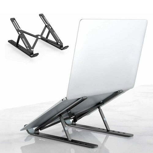 Adjustable Metal Portable Laptop Stand Holder Mount For Macbook iPad Laptop