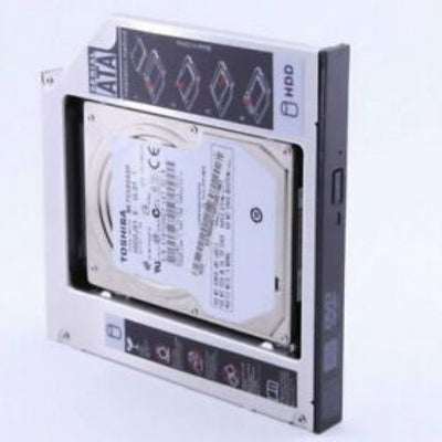 Universal 12.7mm SATA 2nd SSD HDD Hard Drive Caddy for DVD-ROM CD Optical Bay