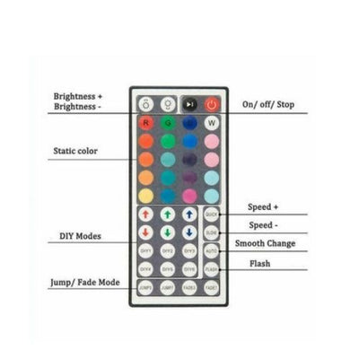 New Mini 44Key IR Remote Controller Receiver For RGB 3528 5050 LED Strip Light