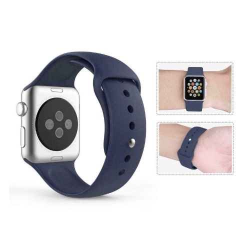 New Sports Silicone Bracelet Strap Band For iWatch Series 5 4 3 2  38/42mm