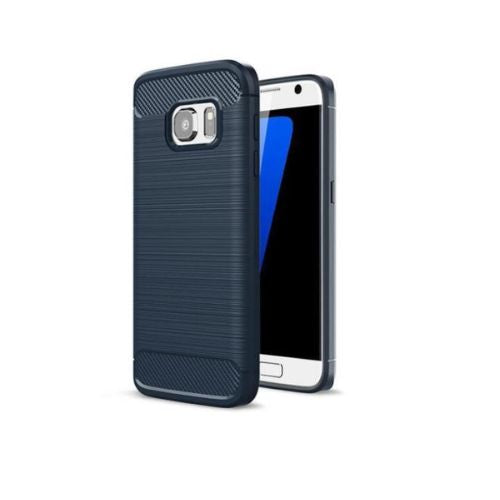 For Samsung Galaxy S7 / S7 Edge Case - Shockproof Carbon Fiber TPU Armor Cover