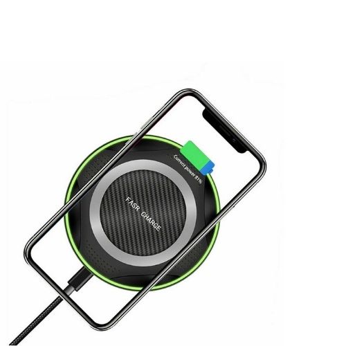 Wireless Charger Qi pad 10W Fast Charging for iPhone X 8 XS XR Samsung Galaxy