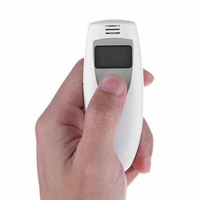 2Pcs New Mini Digital LCD Alcohol Breath Tester Breathalyzer Police Accurate CA