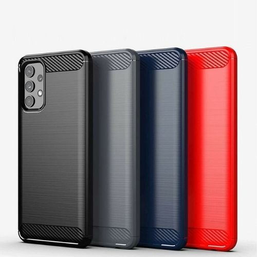 For Samsung Galaxy A32 5G Case - Carbon Fiber Shockproof Soft Back Cover