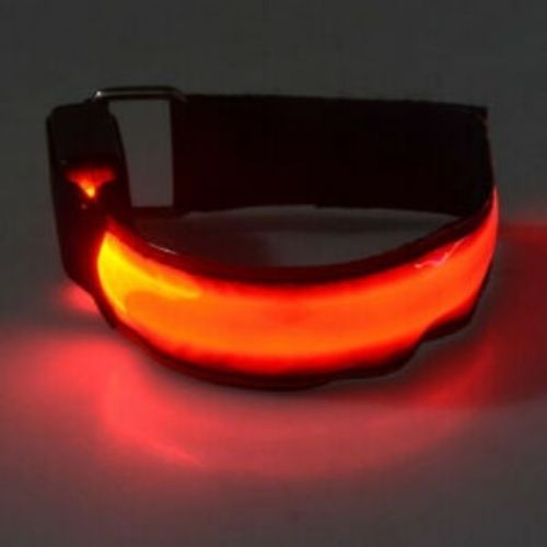 LED Armband Reflective Running Gear Bracelet Glow LED Light Band