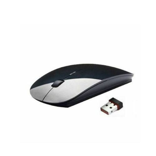 2.4GHz Slim Wireless Cordless Optical Mouse Mice USB Receiver for Android Laptop