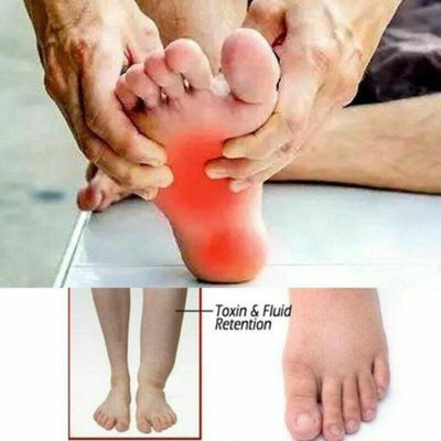 2X Slimming Shoe Insoles Magnetic Pads Therapy Feet Massage Acupressure Foot Pad