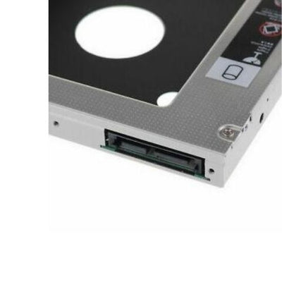 Optical Bay 2nd SATA HDD Hard Drive Caddy CD-ROM For Laptop NoteBook PC