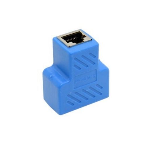 Network Splitter Ethernet Cable 1 to 2 Y Adapter RJ45 CAT5e CAT 6 LAN Switch