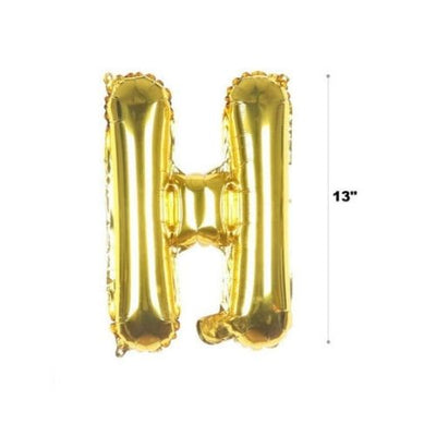 Gold Happy Birthday Foil Balloon Set Letter Party Decoration Banner Bunting 13"