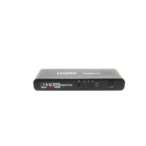 Alumnium 1080P 3 Port HDMI Switch with Remote Full HD New Case