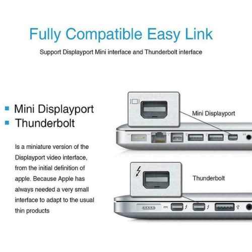 Mini DisplayPort DP Display Port to HDMI Adapter Cable For Microsoft Surface Pro