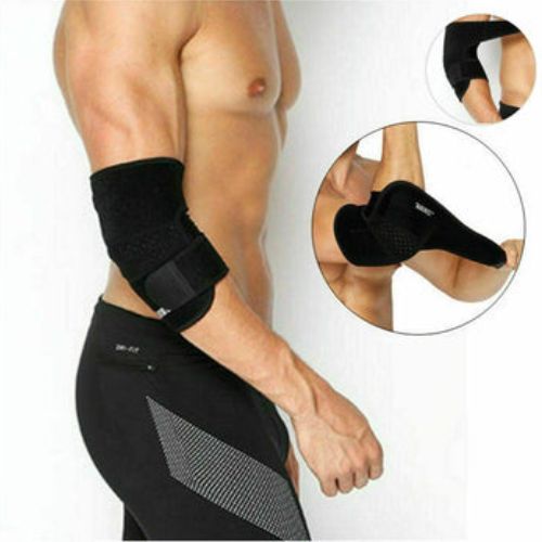 New Elbow Brace Wrap Arm Support Strap Band Arm Pain Injury Gym Sports Wrap CA