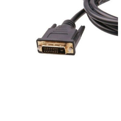 DisplayPort DP to DVI Male to Male Adapter Cable Cord Convertor 3Ft 1M New