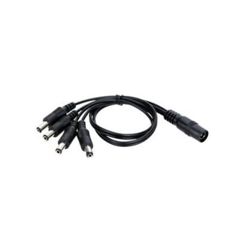 DC Power Splitter Cable Cord Adapter 1 Female to 4 Male CCTV Security Camera DVR