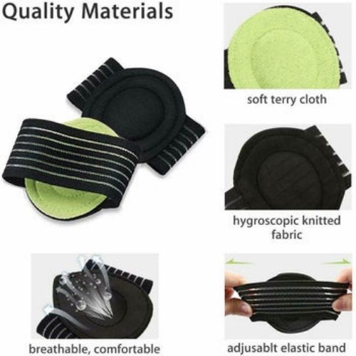 Foot Heel Pain Relief Plantar Fasciitis Insole Pads & Arch Support Shoes Soft