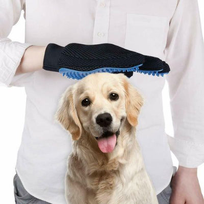 Pet Dog Cat Grooming Cleaning Right Glove Hair For Dirt Remover Brush Deshedding