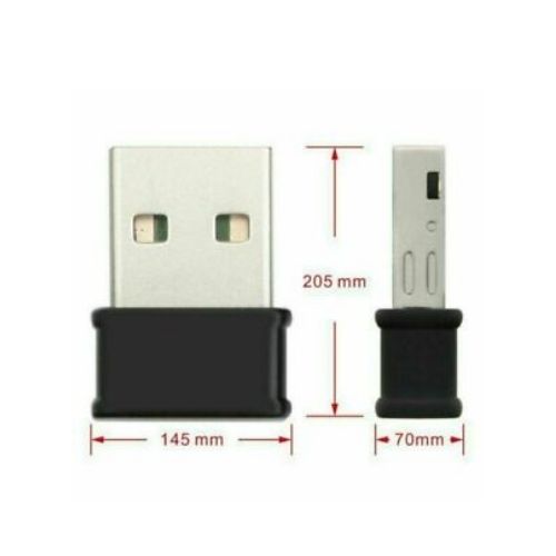 1200Mbps Dual Band 2.4G 5G Wireless Nano USB WiFi Adapter for Desktop Win CA